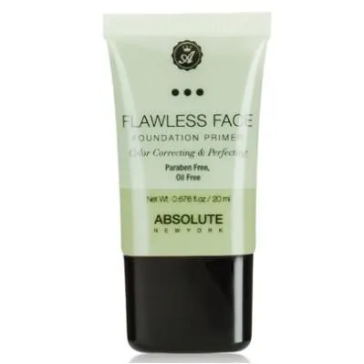 Absolute New York Flawless Face Foundation Primer - Green