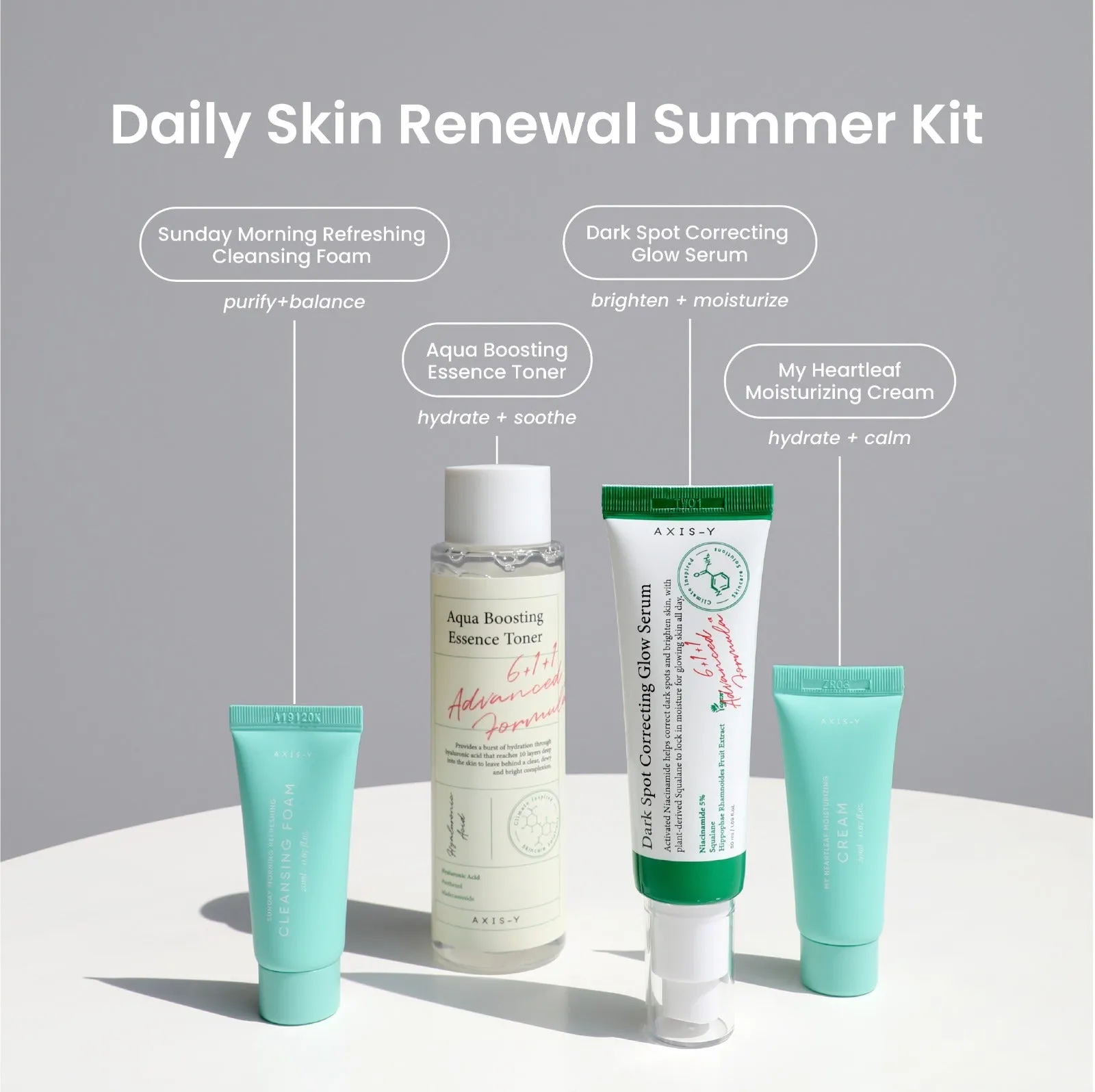 AXIS-Y Skincare Bundle Kits