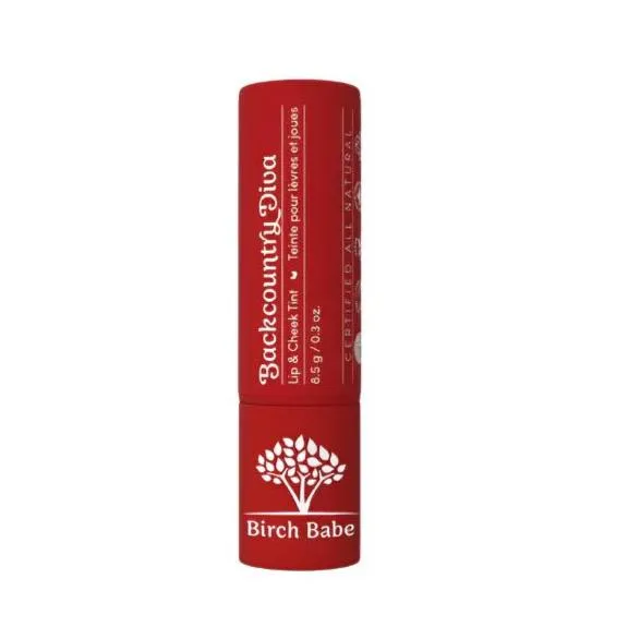 Backcountry Diva Lip and Cheek Tint by Birch Babe | Warm, Buildable, All-Natural