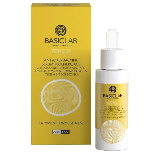 BasicLab Antioxidant Regenerating Serum with 6% vitamin C 30ml