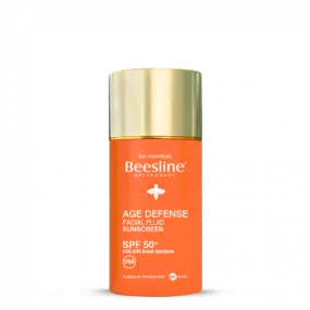 Beesline AGE DEFENSE FACIAL FLUID SUNSCREEN SPF 50 