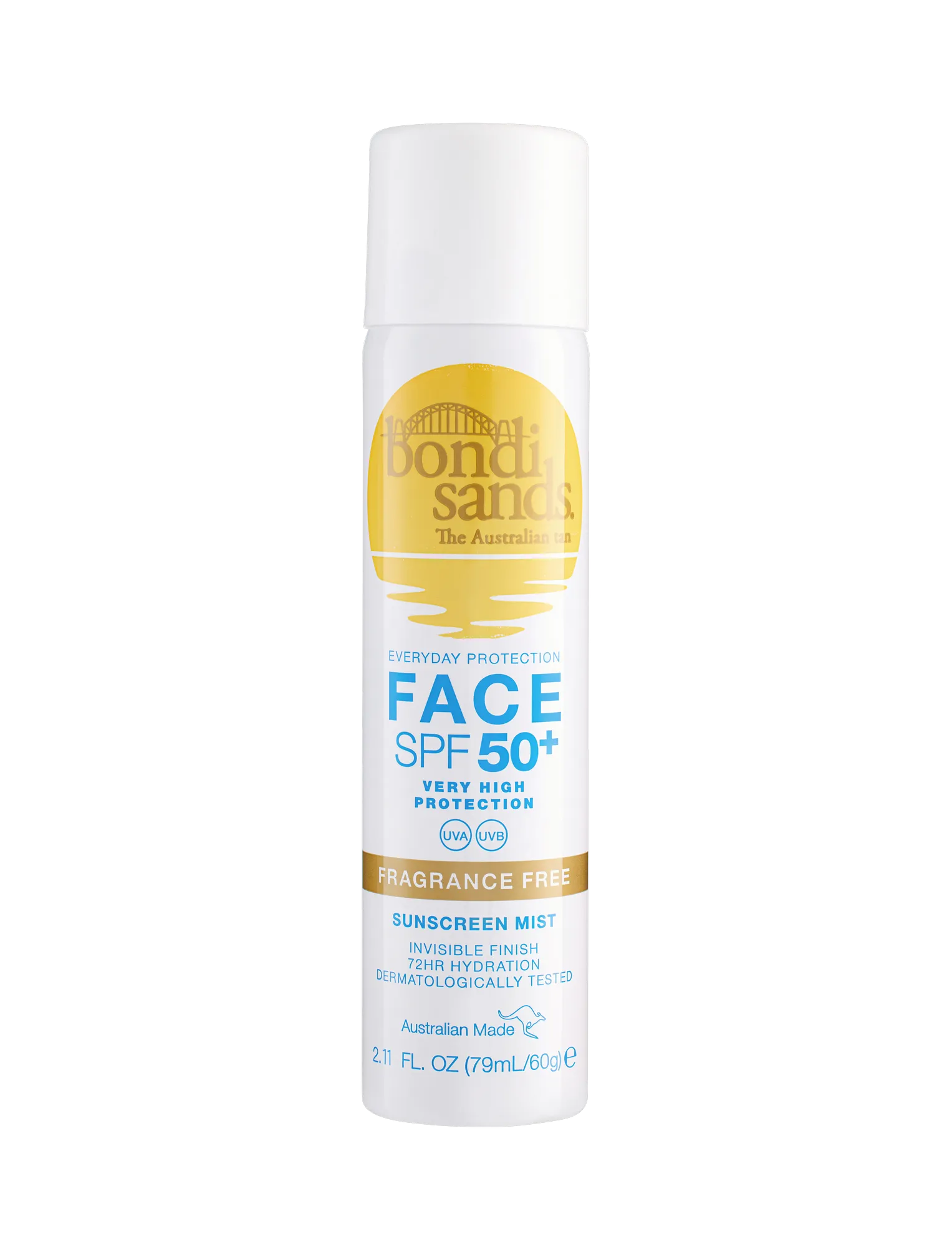 Bondi Sands Face Sunscreen Mist Spray SPF 50  79ML