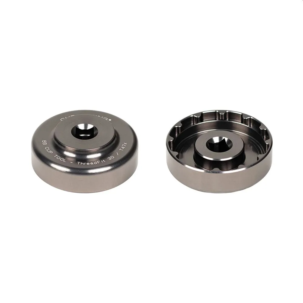 Chris King Threadfit 30 Bottom Bracket Silver