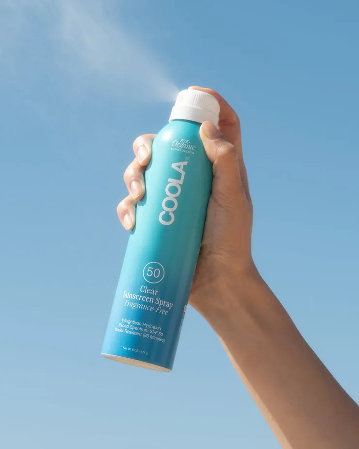 COOLA Clear Body Organic Sunscreen Spray SPF50
