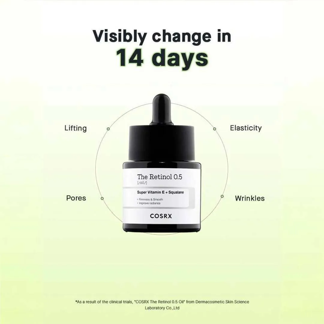 Cosrx The Retinol 0.5 Oil 20ML