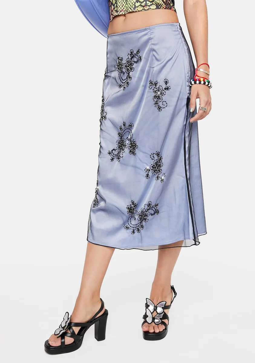 Curtain Call Midi Skirt