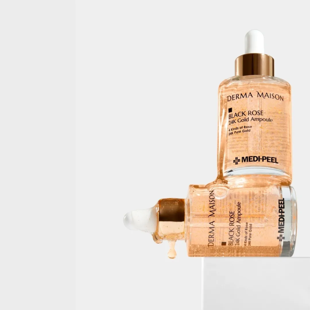 Derma Maison Black Rose 24k Gold Ampoule 100ml