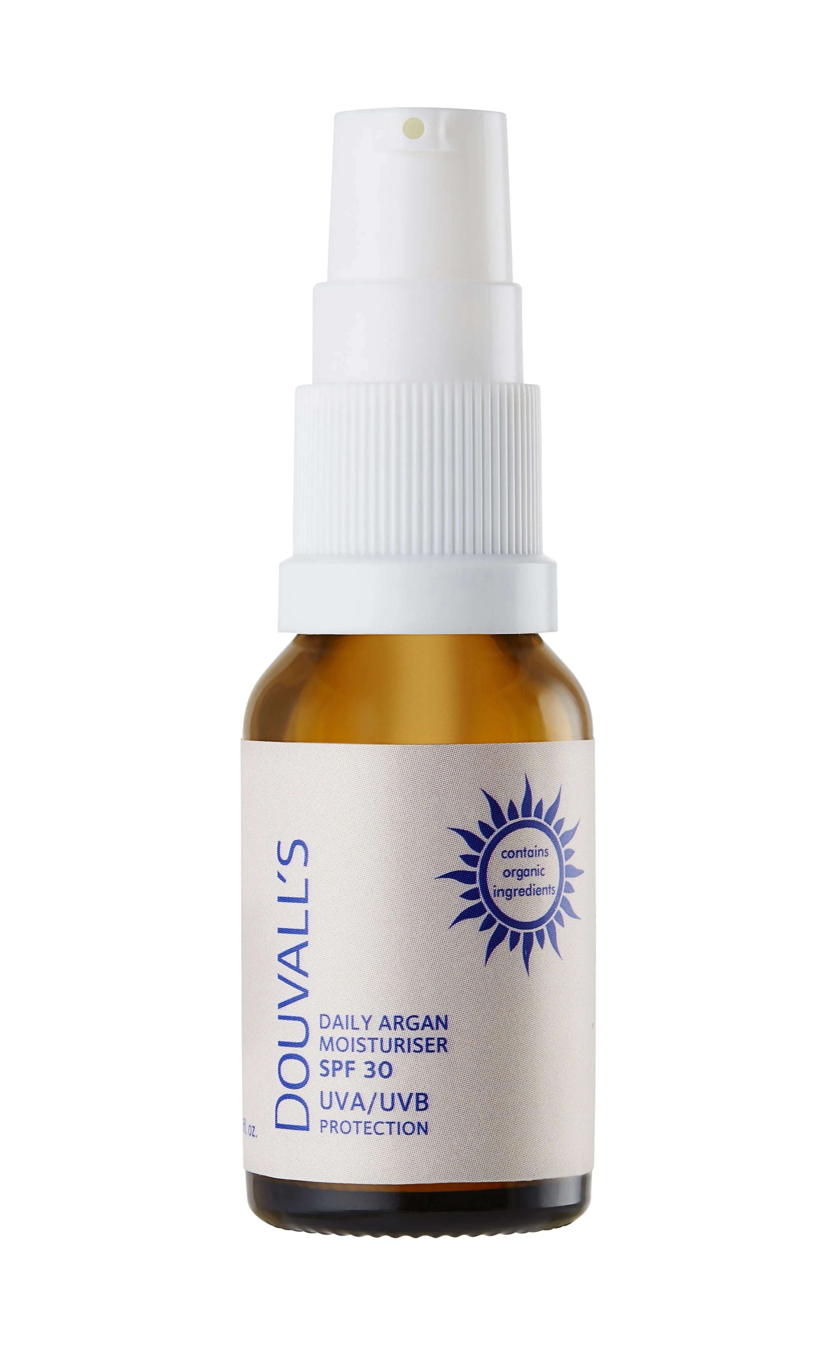 Douvall's Argan Daily Moisturiser with SPF30 UVA/UVB Protection, 15ml
