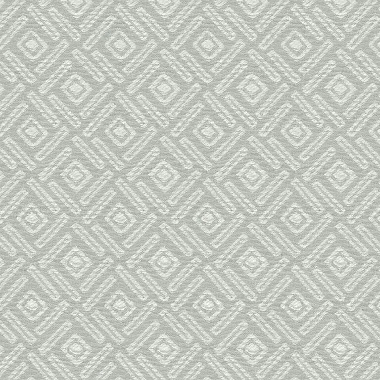 Elva Geometric Beige Grey Fabric