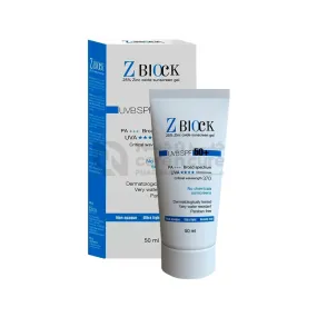 Ethicare Z Block Spf50  Sunscreen Gel 50 gm 1  1 Offer