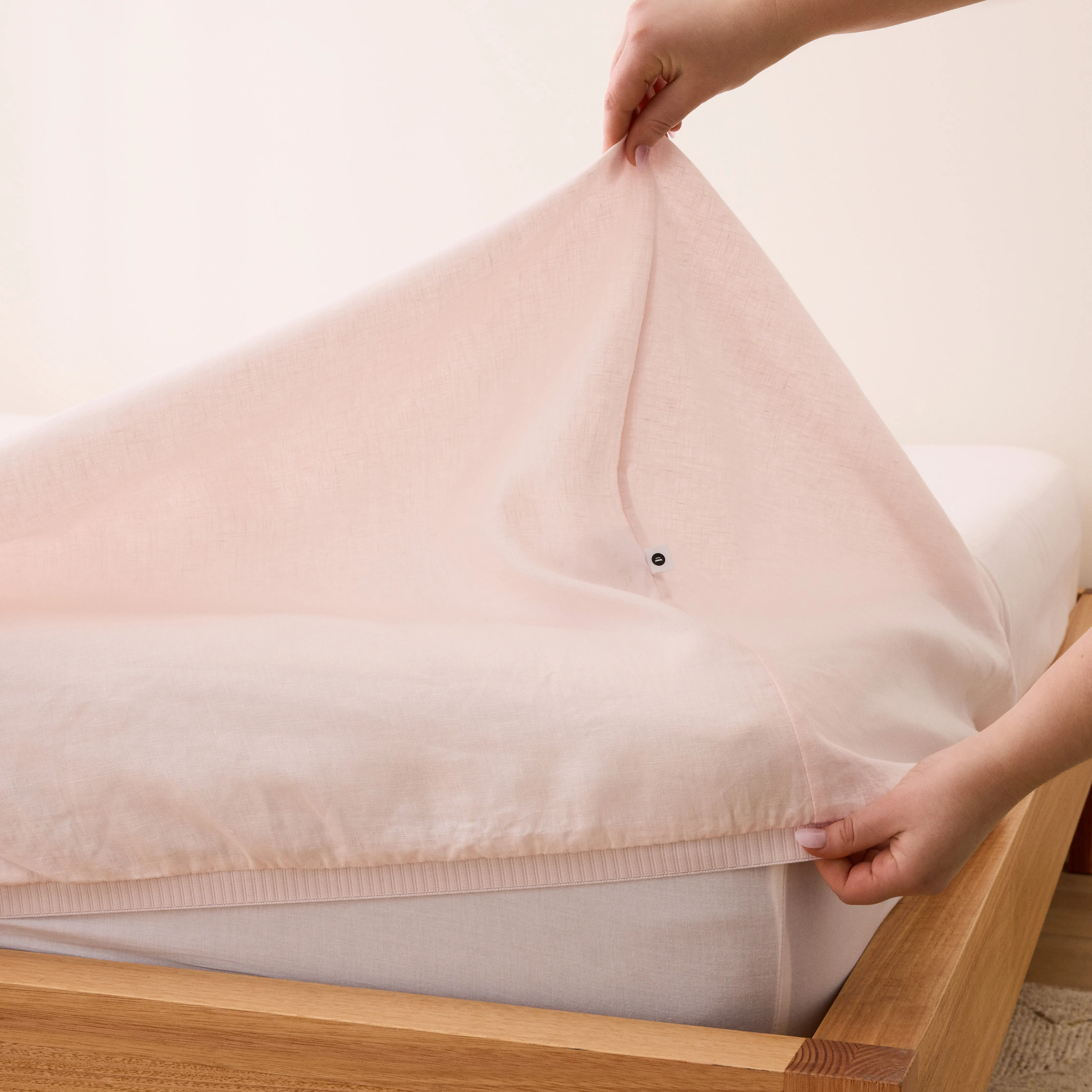 Eve Linen - Marshmallow Bedding