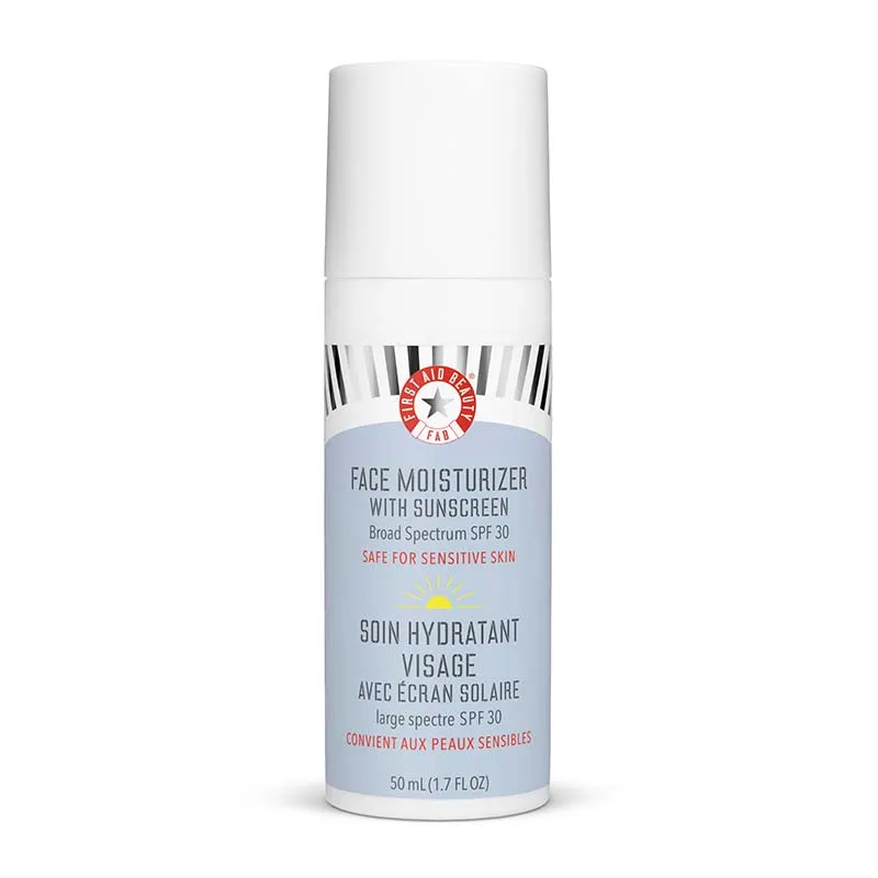 First Aid Beauty Ultra Repair Face Moisturiser with Sunscreen Broad Spectrum SPF 30