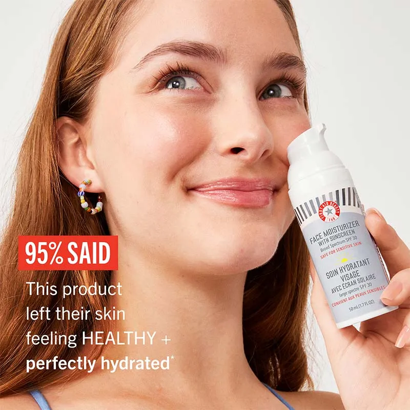 First Aid Beauty Ultra Repair Face Moisturiser with Sunscreen Broad Spectrum SPF 30