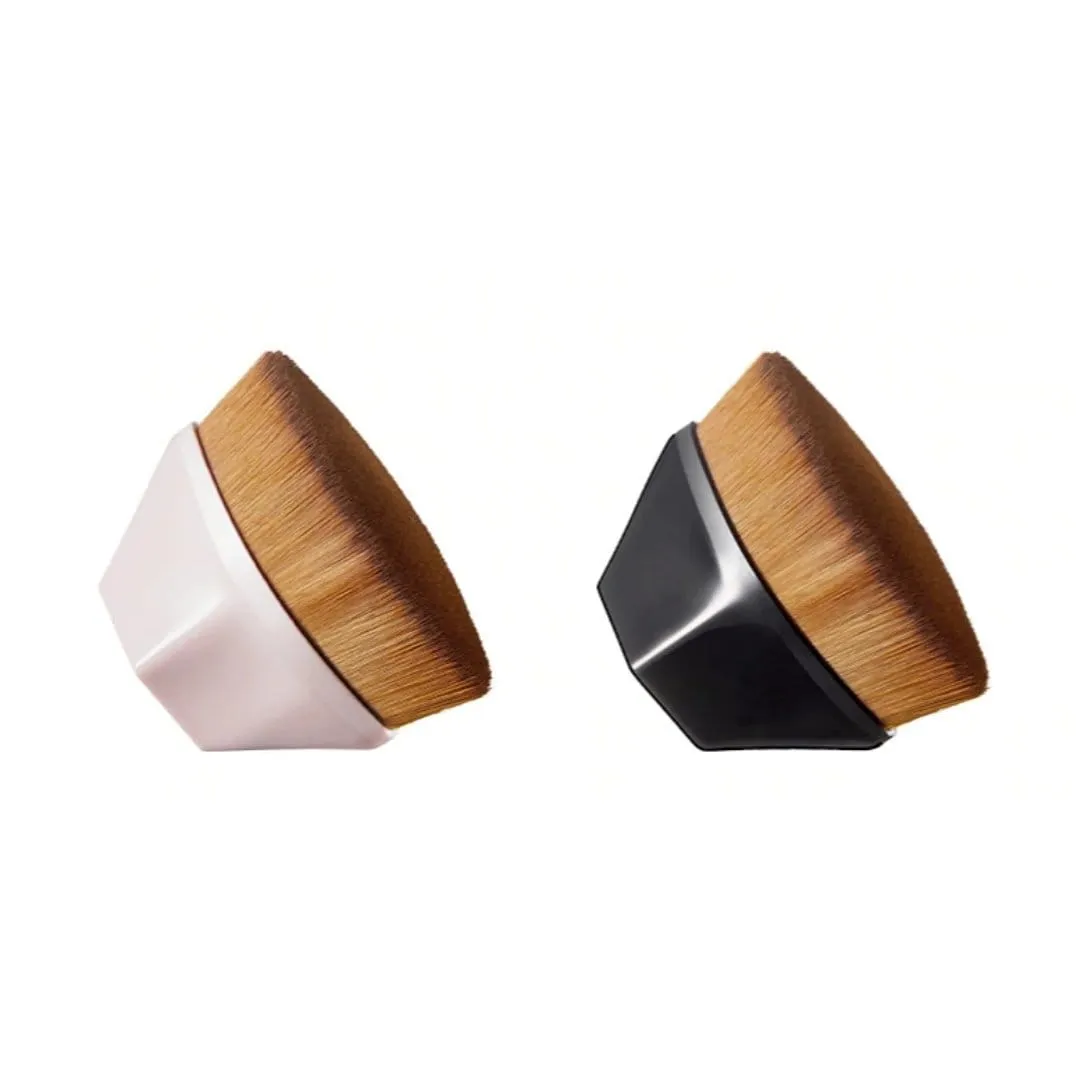 Flat Top Kabuki Makeup Brush   Case
