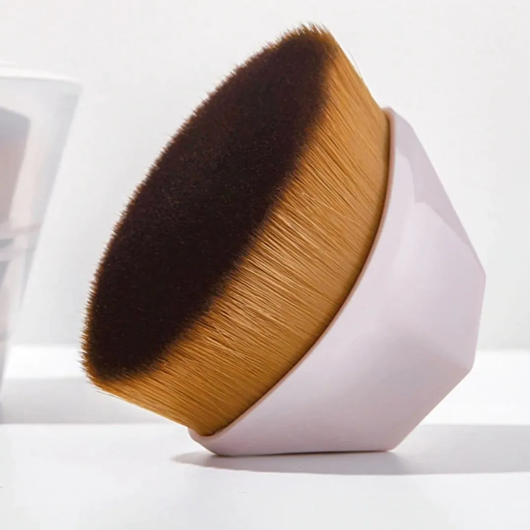 Flat Top Kabuki Makeup Brush   Case