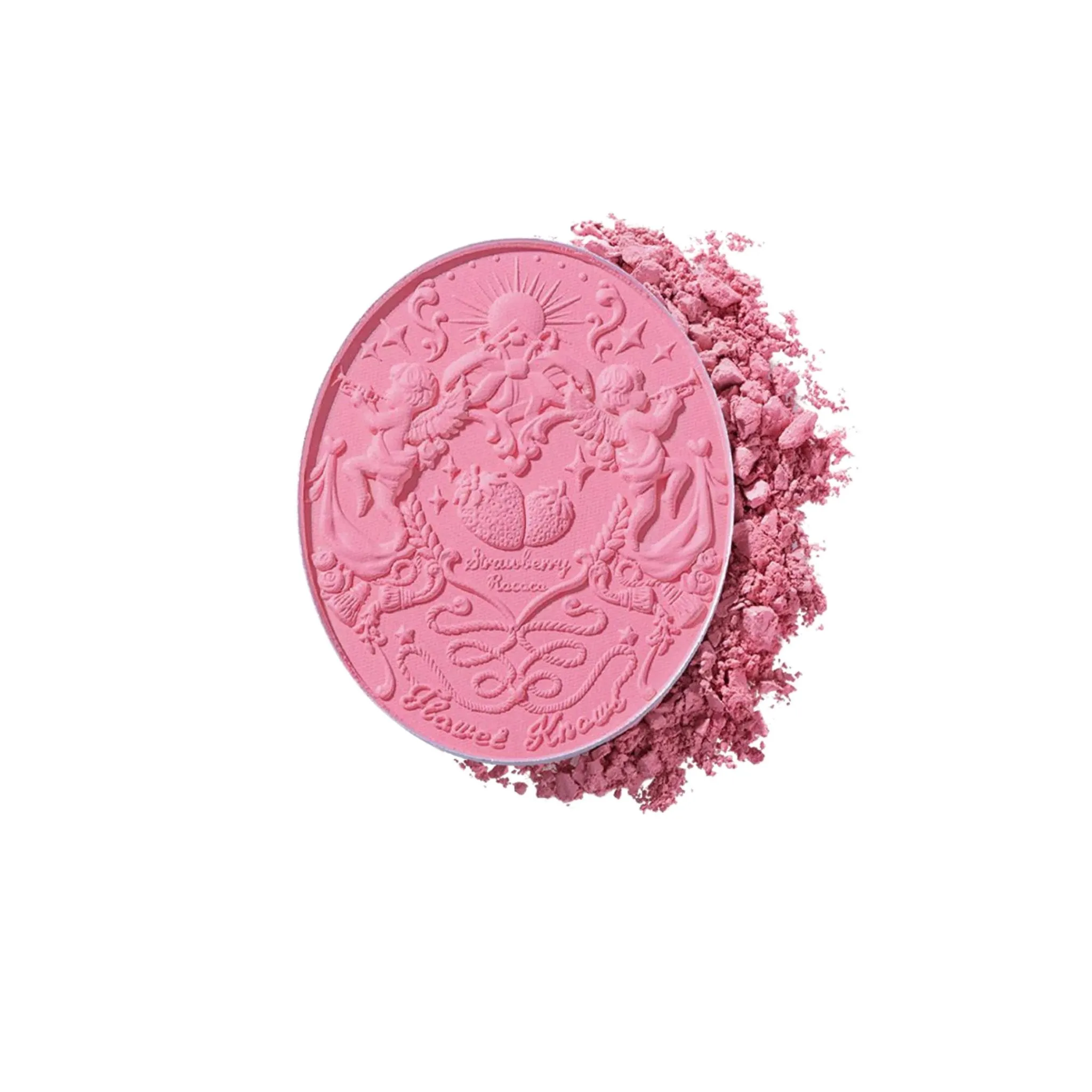 Flower Knows Violet Strawberry Rococo Embossed Blush ( 2 Shades )