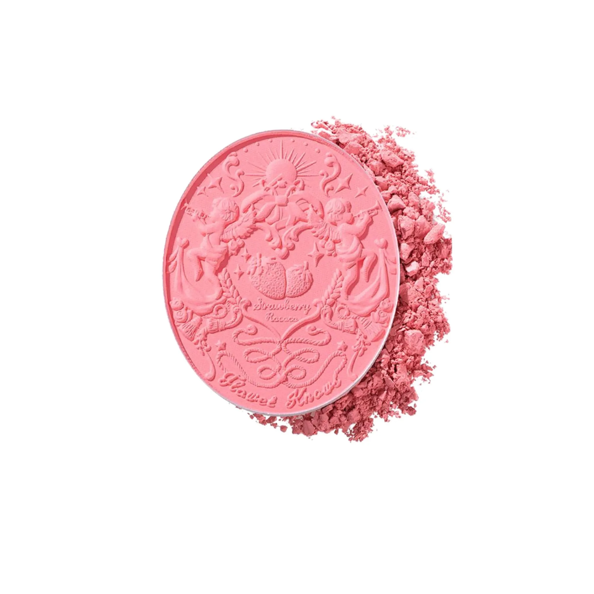 Flower Knows Violet Strawberry Rococo Embossed Blush ( 2 Shades )