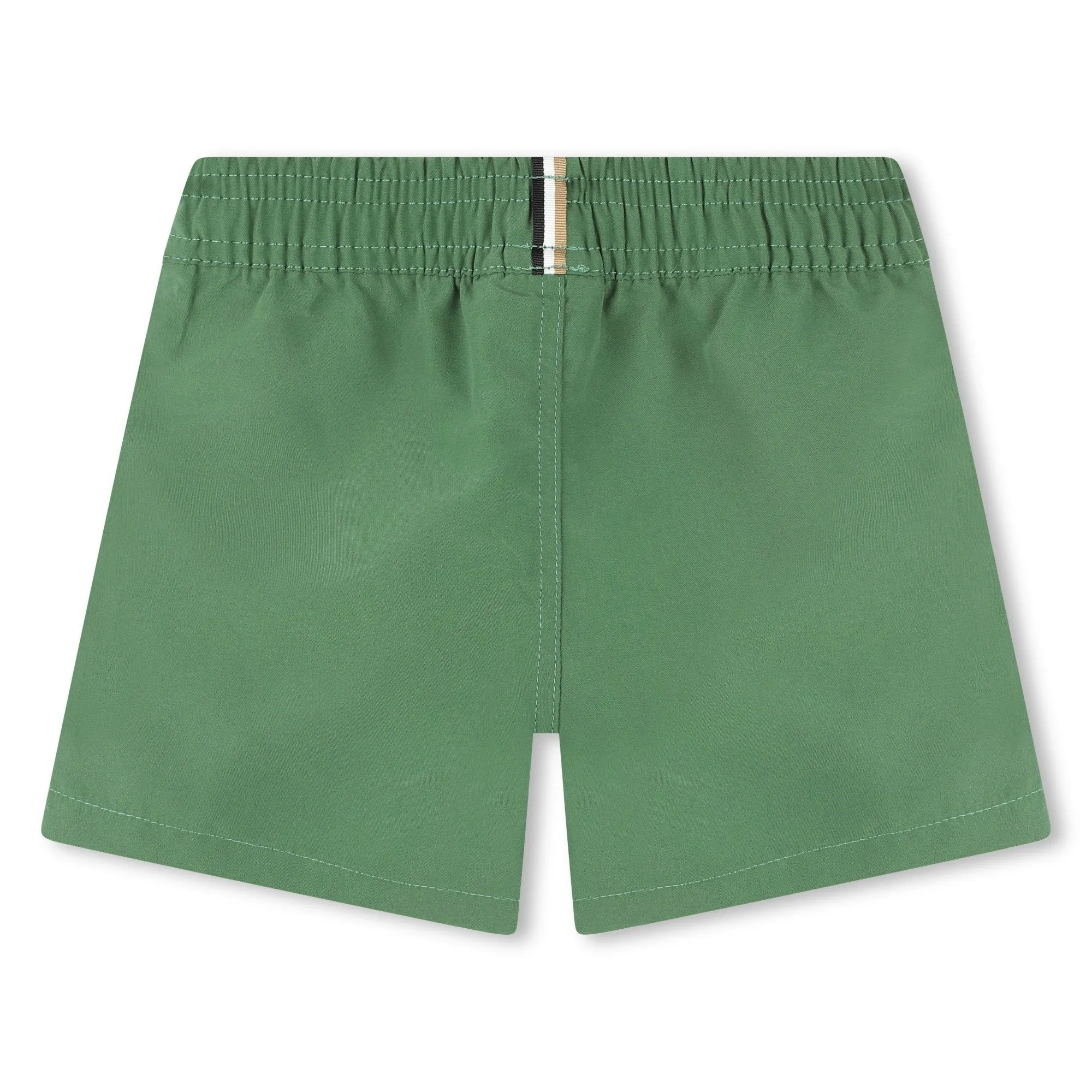 Green Logo Swim Shorts