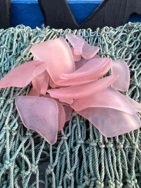 Hand Tumbled Seaglass Blush Mix