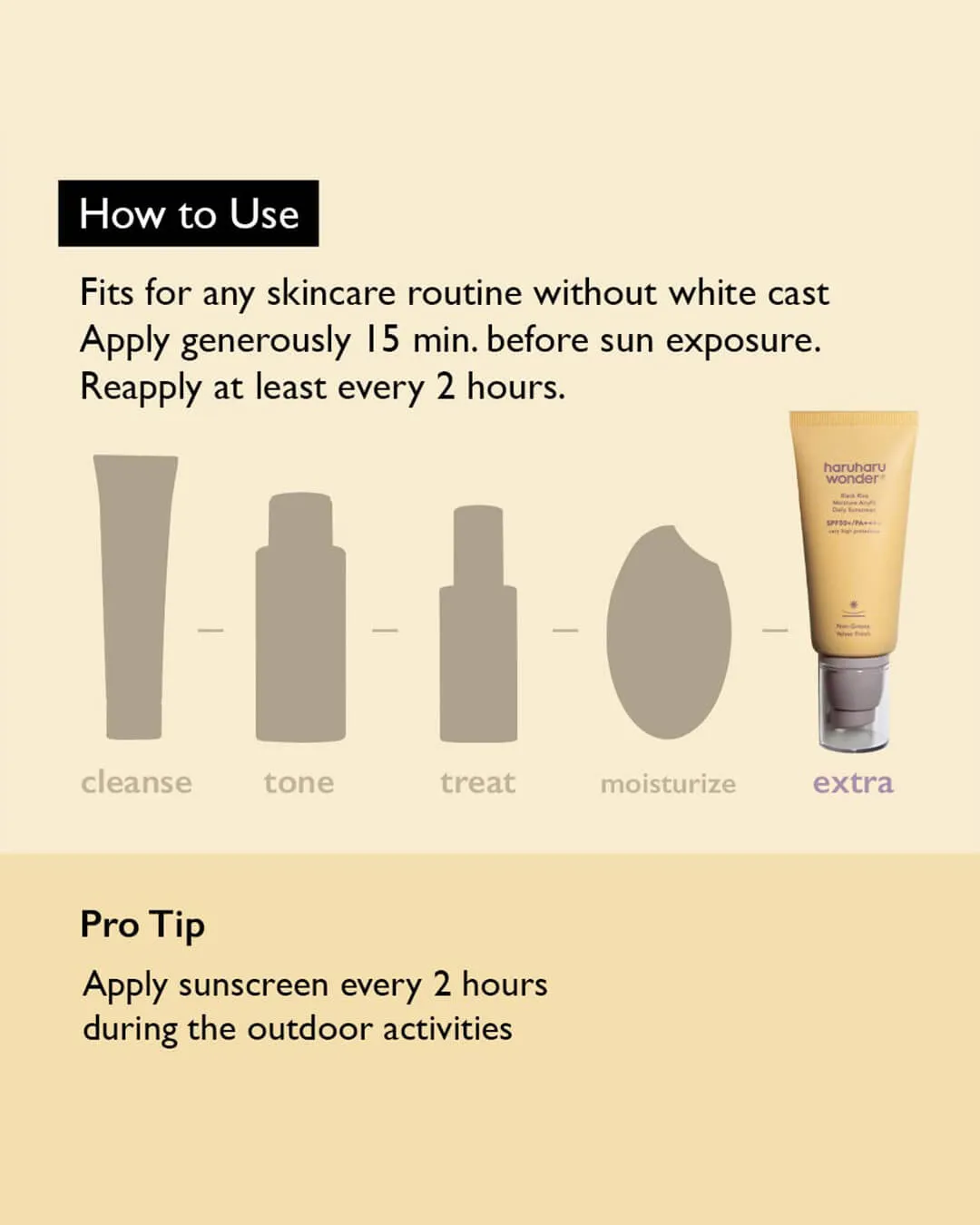 haruharu wonder Black Rice Moisture Airyfit Daily Sunscreen