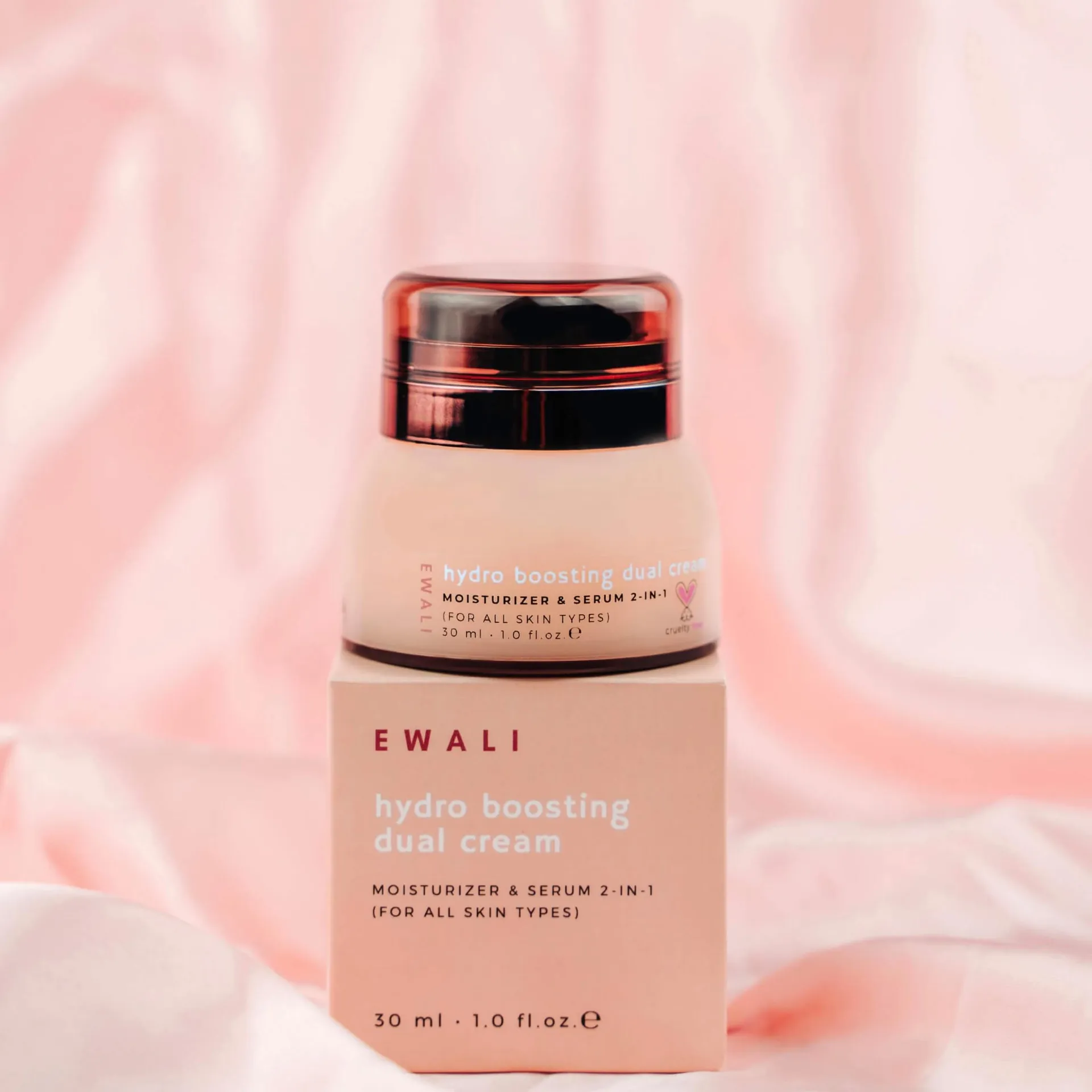 Hydro Boosting Dual Cream - Lightweight Face Cream with Serum Power
