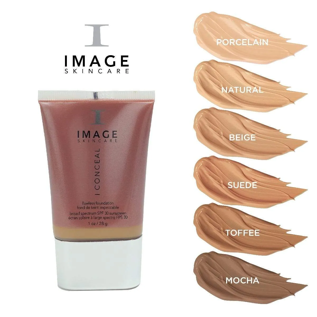 I CONCEAL flawless foundation broad-spectrum SPF 30 sunscreen natural