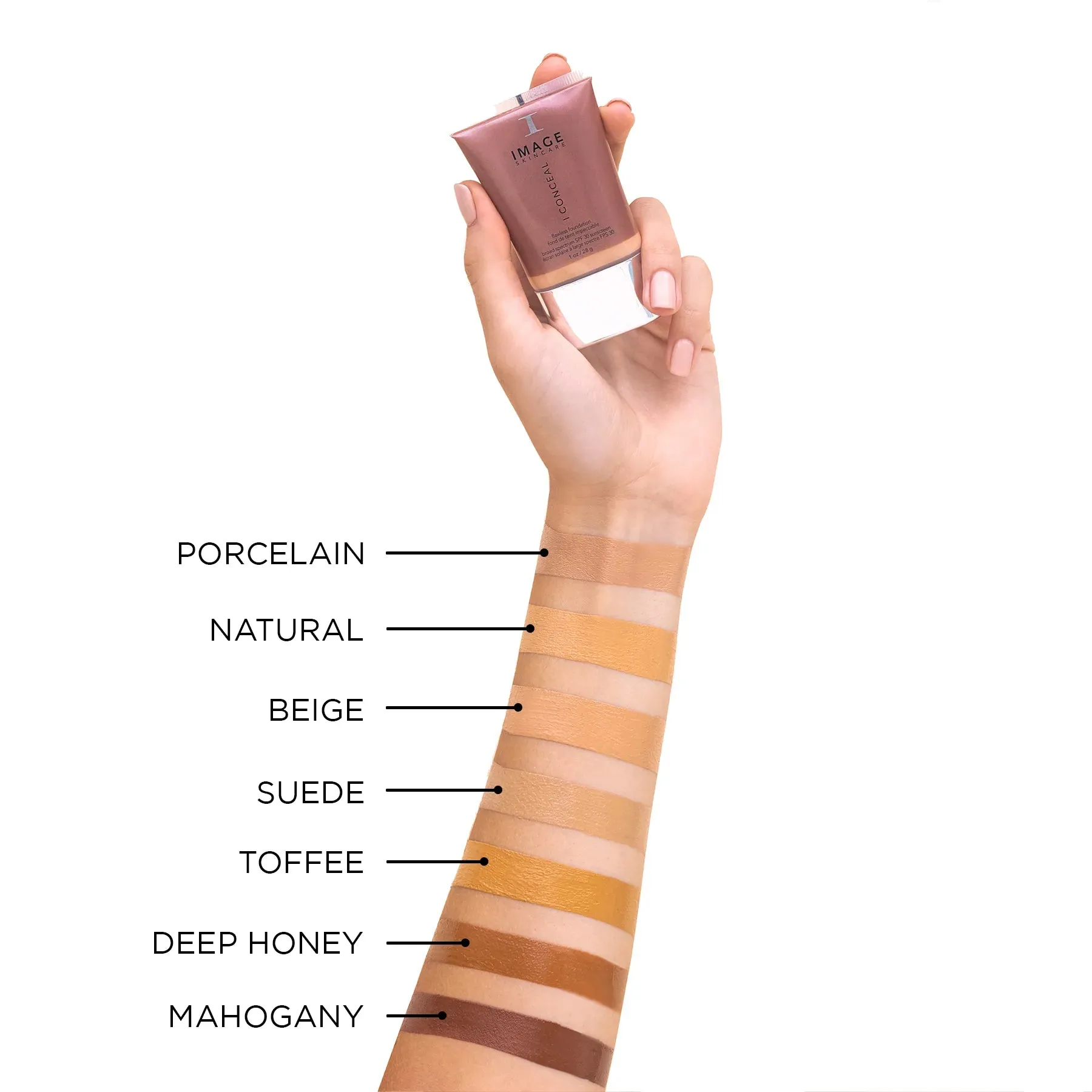 I CONCEAL flawless foundation broad-spectrum SPF 30 sunscreen natural