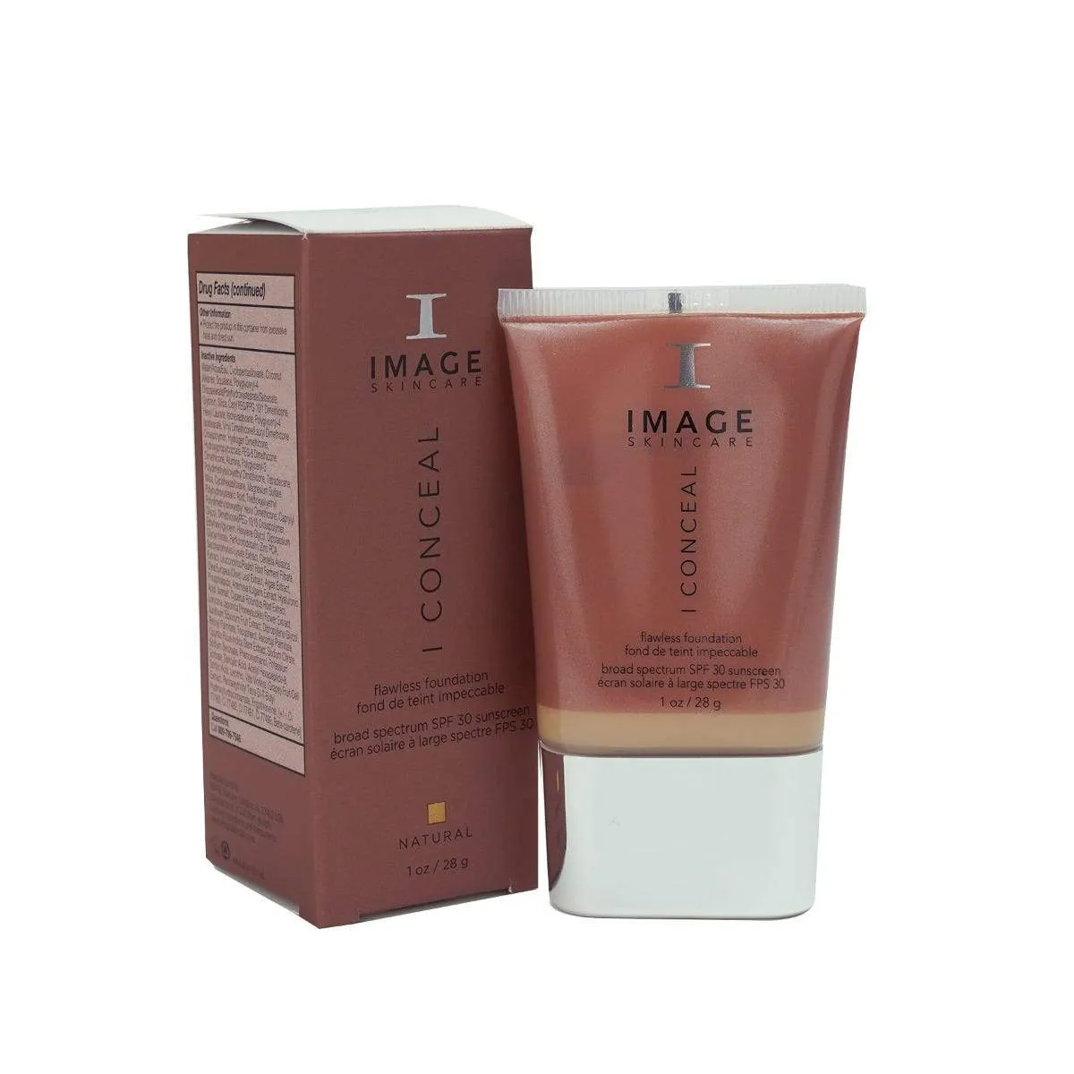 I CONCEAL flawless foundation broad-spectrum SPF 30 sunscreen natural
