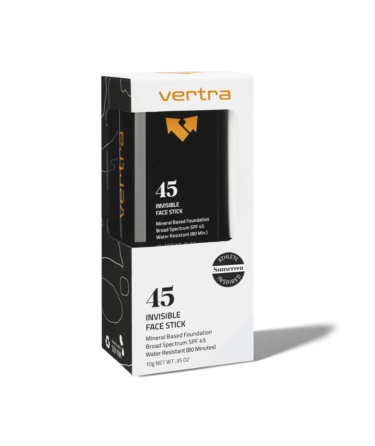 Invisible Sunscreen Face Stick SPF 45 | Vertra