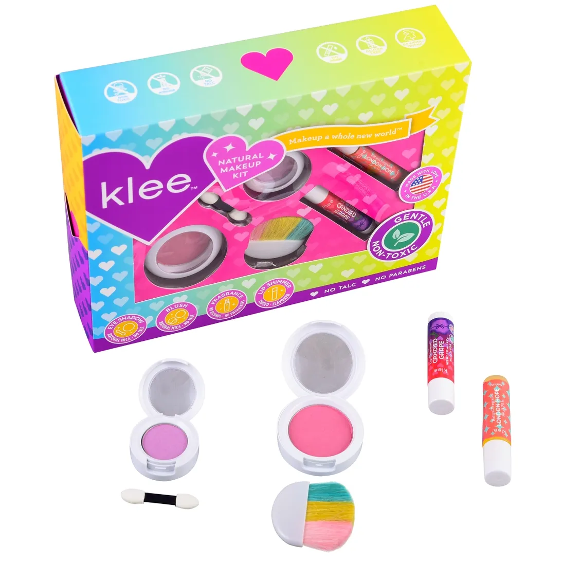 Klee Naturals 4-Piece Natural Mineral Makeup Kits