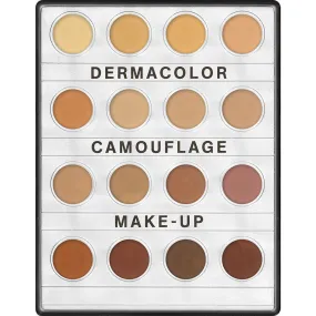 Kryolan Dermacolor Camouflage Creme Mini Palette 16 Colors