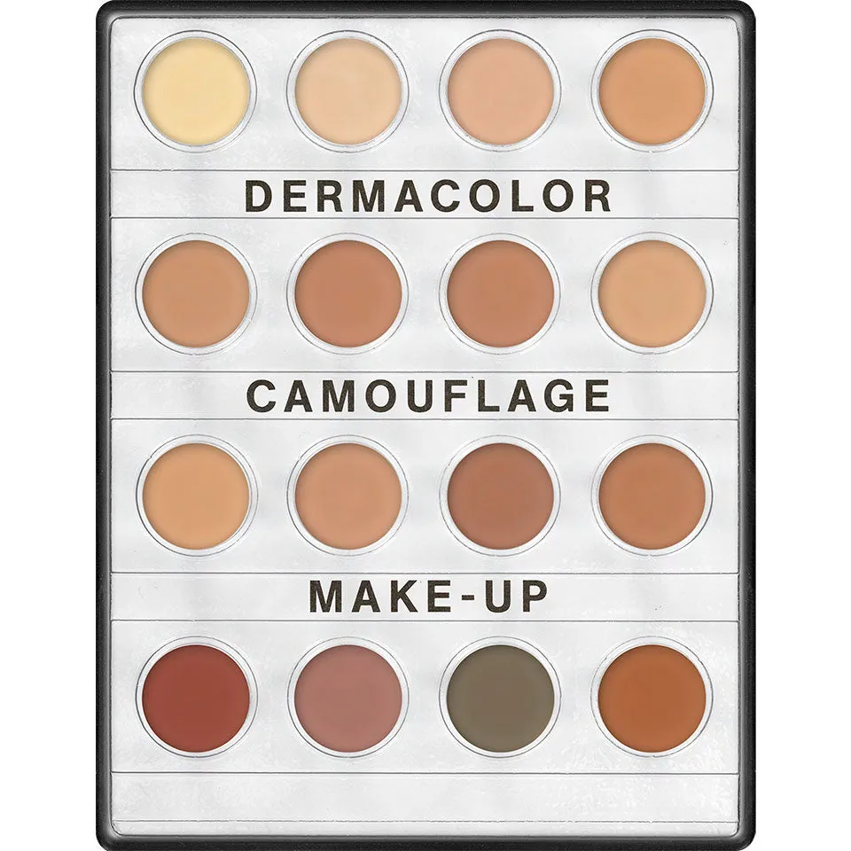 Kryolan Dermacolor Camouflage Creme Mini Palette 16 Colors