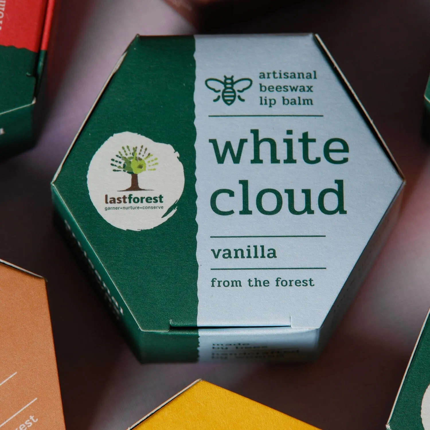 Last Forest Artisanal, Handmade Beeswax Lip Balm Vanilla