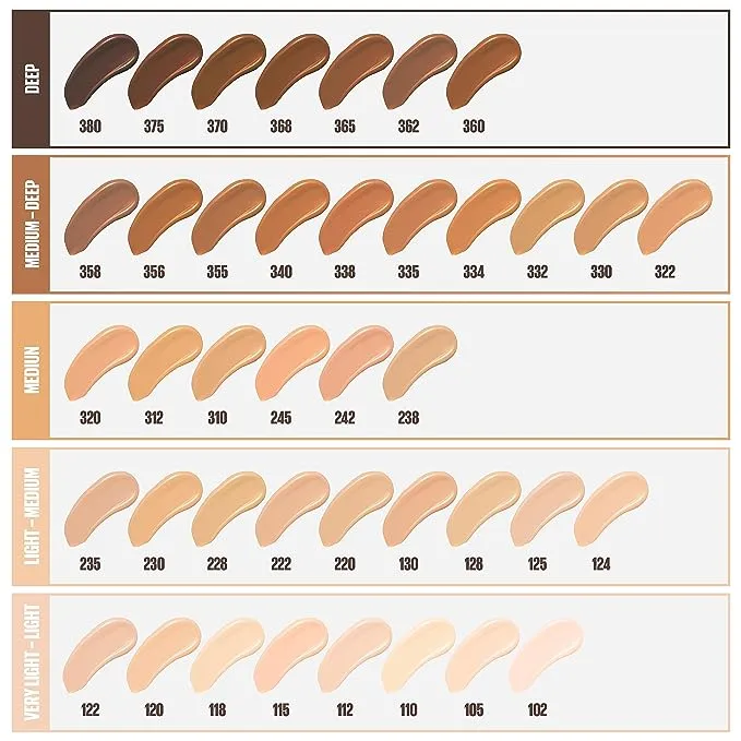 Maybelline Fit Me Matte   Poreless Foundation Creamy Beige 122
