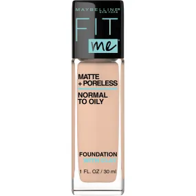 Maybelline Fit Me Matte   Poreless Foundation Creamy Beige 122