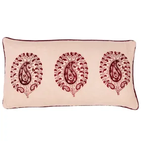 Mehr Plum Lumbar Pillow Cover
