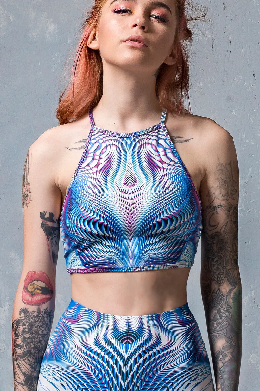 Mobius Trip Crop Top