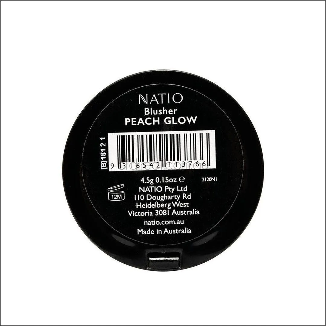 Natio Blusher Peach Glow 5g