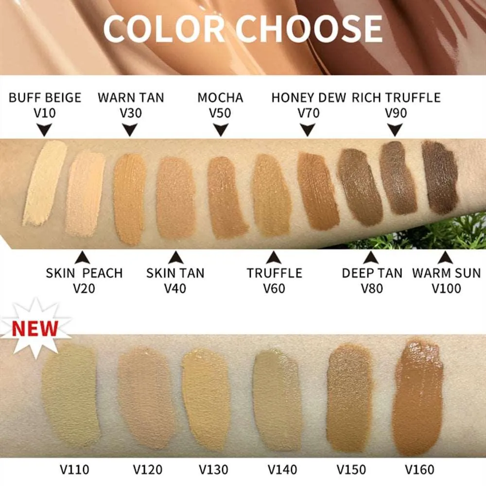 Natural Face Waterproof Liquid Foundation