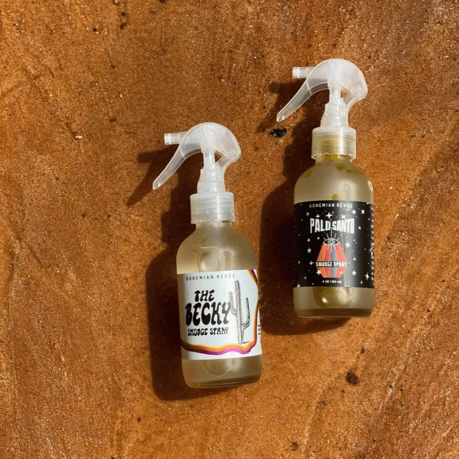 Palo Santo Quartz & Tigers Eye Smudge Spray