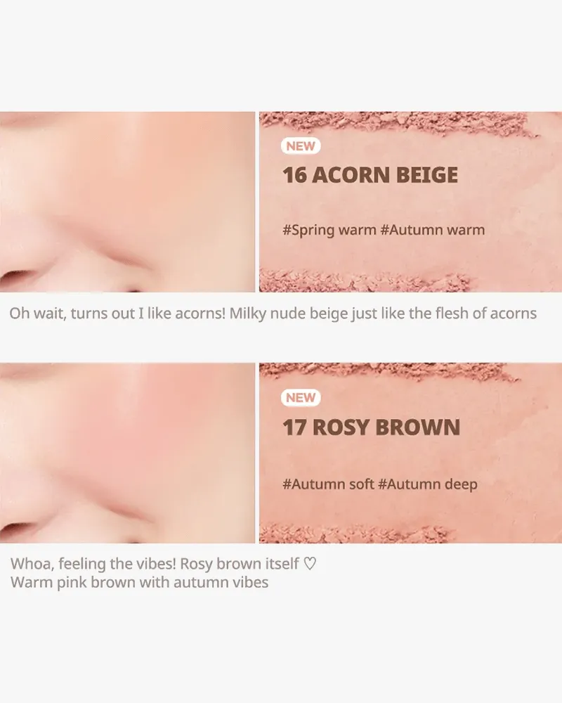 peripera Pure Blushed Sunshine Cheek: Fall in Acorn
