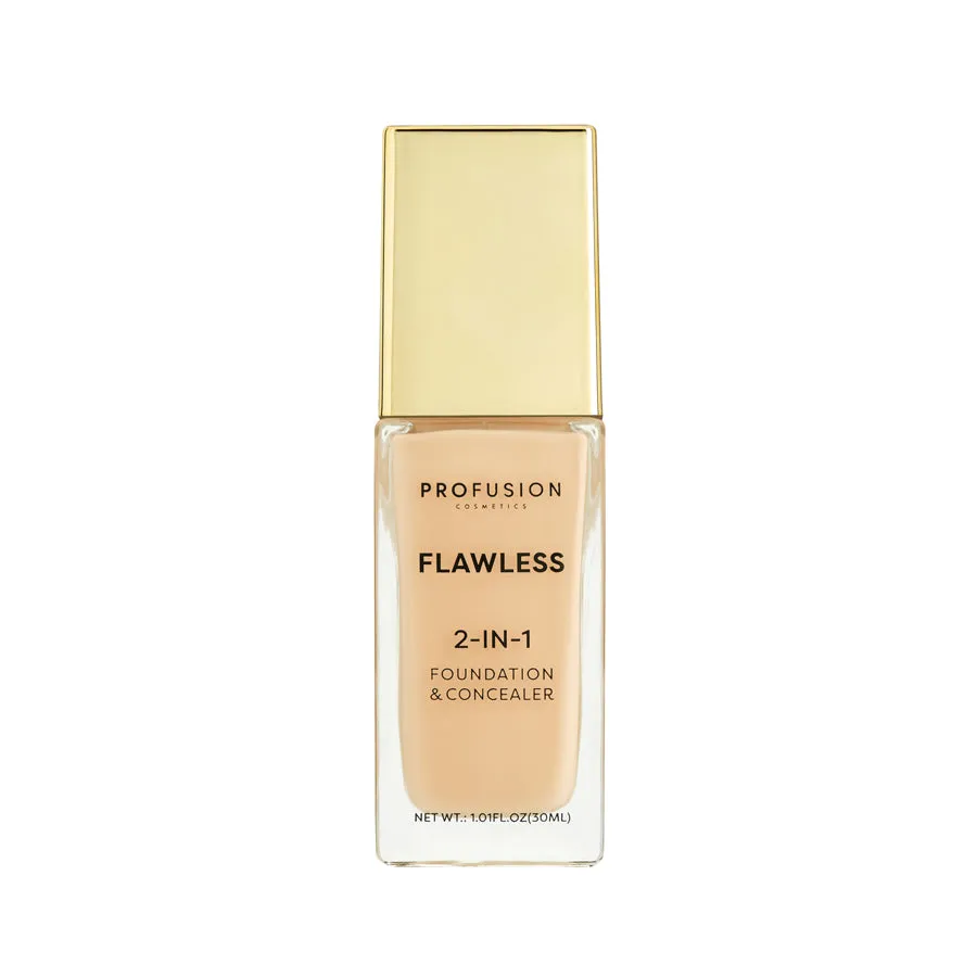 Profusion Cosmetics Flawless 2-in-1 Foundation & Concealer