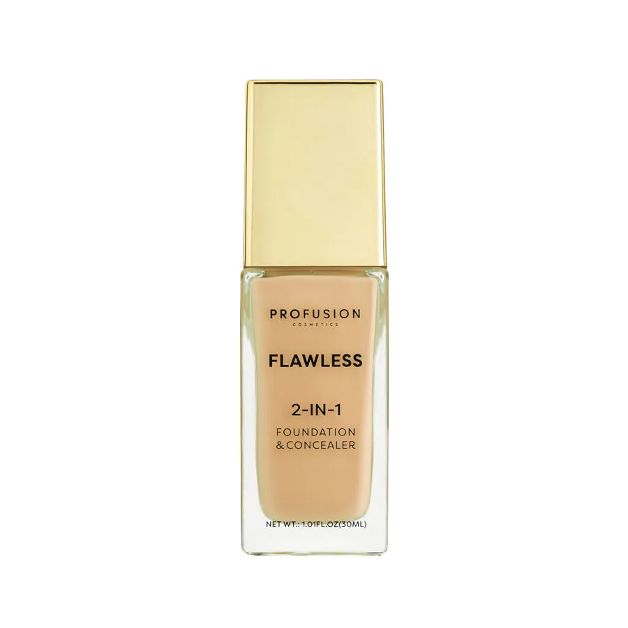 Profusion Cosmetics Flawless 2-in-1 Foundation & Concealer