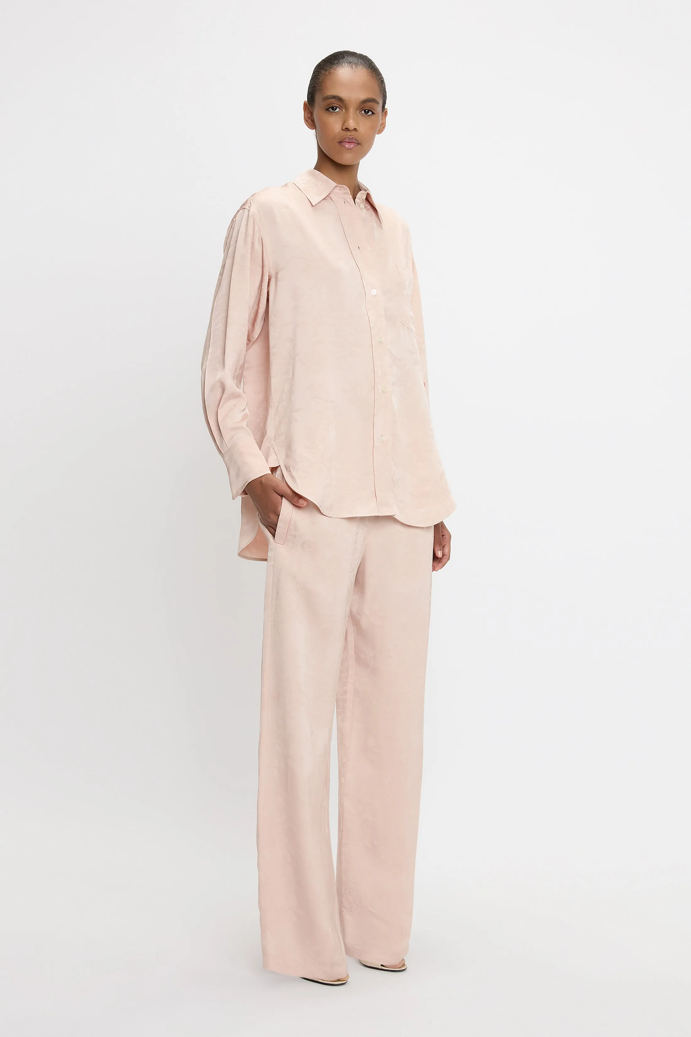 Pyjama Trouser In Ballet Pink