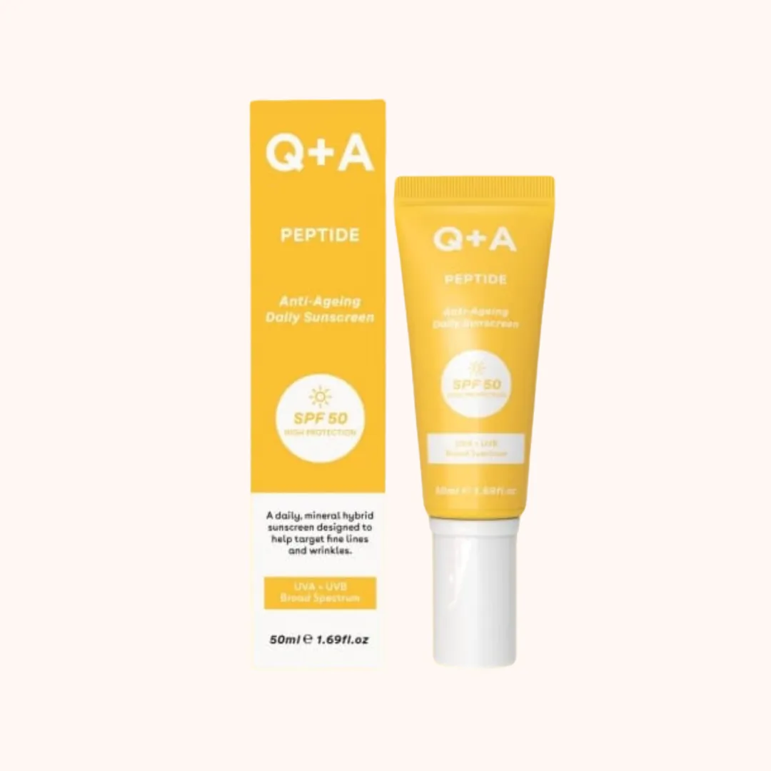 Q A Peptide Anti-Ageing Daily Sunscreen SPF50 50ml