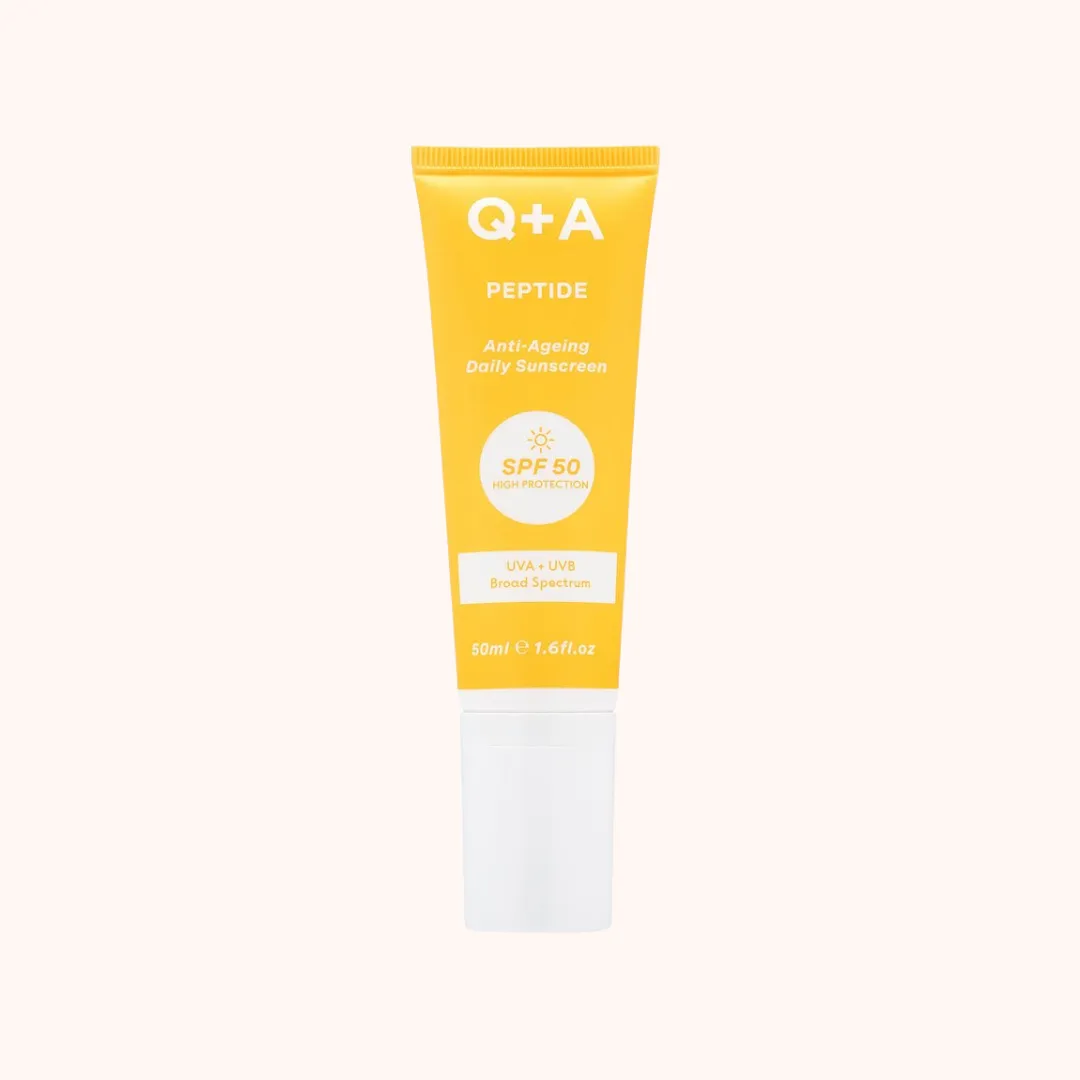 Q A Peptide Anti-Ageing Daily Sunscreen SPF50 50ml