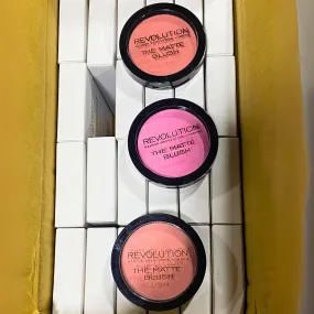 Revolution The Matte Blush Divine, Beloved and Fusion (30 Pcs Lot)