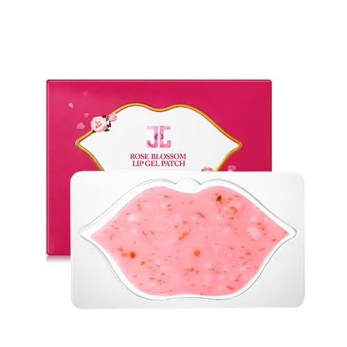 Rose Blossom Lip Gel Patch - 1 Box of 5 Patches