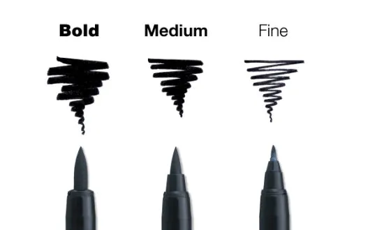 SAKURA Pigma® Professional Brush (FB/MB/BB)