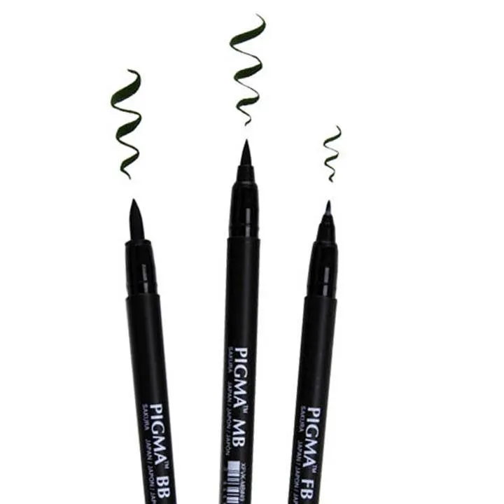 SAKURA Pigma® Professional Brush (FB/MB/BB)